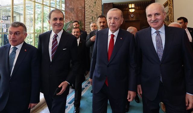 Erdoğan'dan Kurtulmuş'a ziyaret