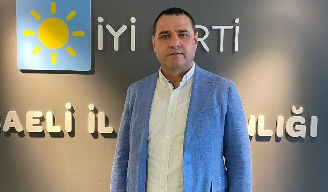 İYİ Parti Kocaeli İl Başkanlığında nöbet değişikliği