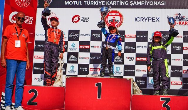 Körfez'de karting coşkusu yaşandı