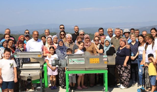 Güzelbahçe'de üreticiye destek