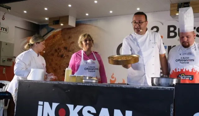 Bursa Gastronomi Tırında İnegöl lezzetleri tanıtıldı