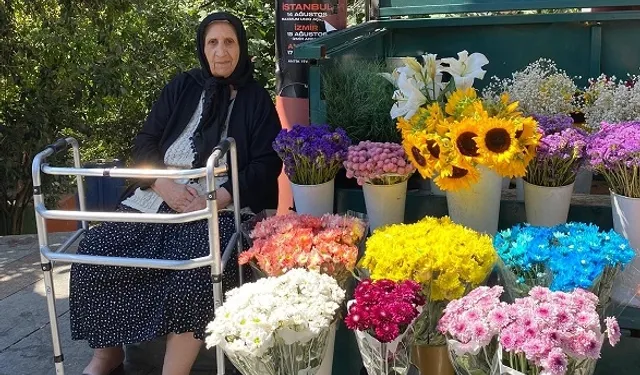 İstanbul Gümüşsuyu'nda çiçekçi tezgahlarının kaldırılma kararına mahallelli tepkisi