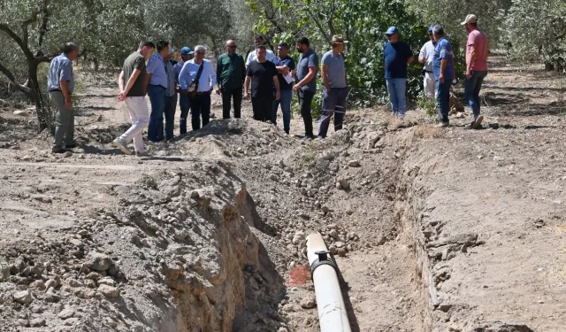 Manisa'da 2 bin 100 dekar arazi Öveçli ile suya kavuşacak