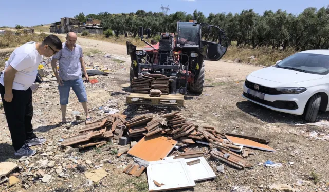 Osmangazi'de kaçak hafriyat dökenlere ceza yağdı