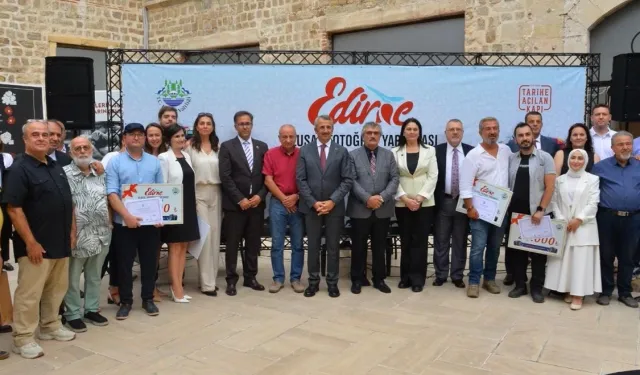 Edirne Ulusal Fotoğraf Yarışması’nda ödüller sahiplerini buldu