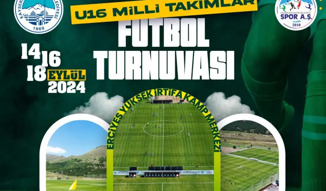 Erciyes Yüksek İrtifa Kamp Merkezi’nde U-16 Milli takımlar futbol şöleni