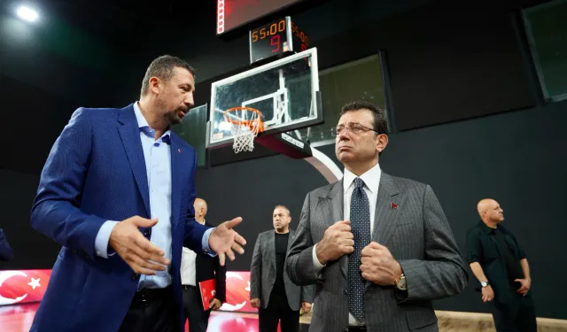 İmamoğlu'ndan Basketbol Gelişim Merkezi'ne ziyaret