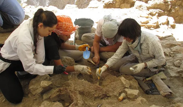 Trakya Üniversitesi öğrencileri Nif Dağı kazılarına katıldı