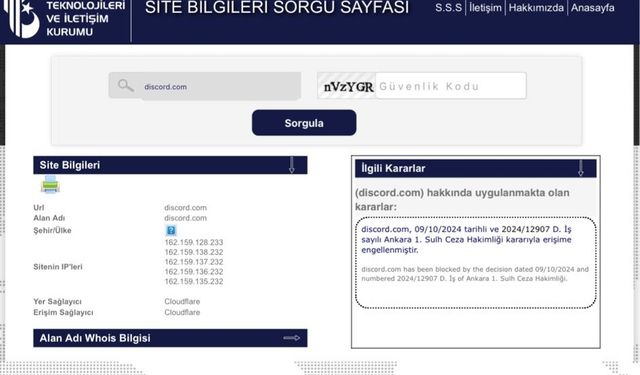 Tartışma yaratan Discord'a erişim engeli getirildi