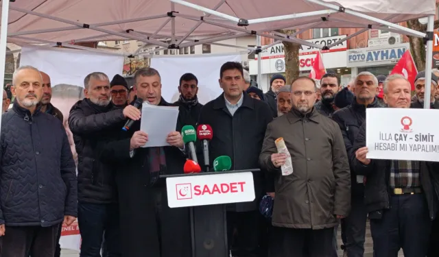 Saadet Partisi Bursa'dan 'Asgari ücret' tepkisi!