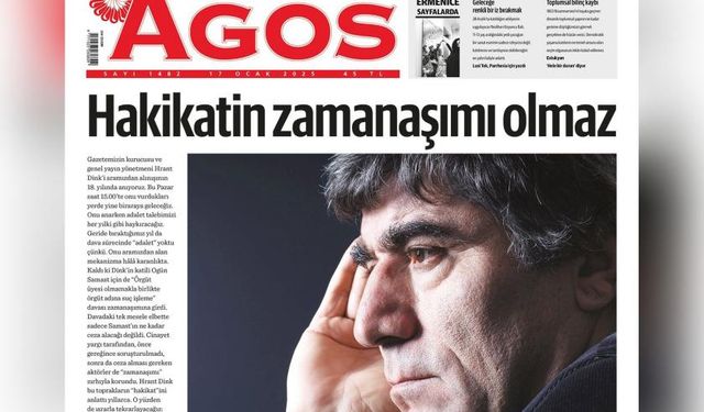 Hrant Dink'in katledilmesinin üzerinden 18 yıl geçti;  "Hakikatin zaman aşımı olmaz"