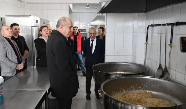 Başkan  Özcan'dan Edirne Keşan'da aşevi ziyareti