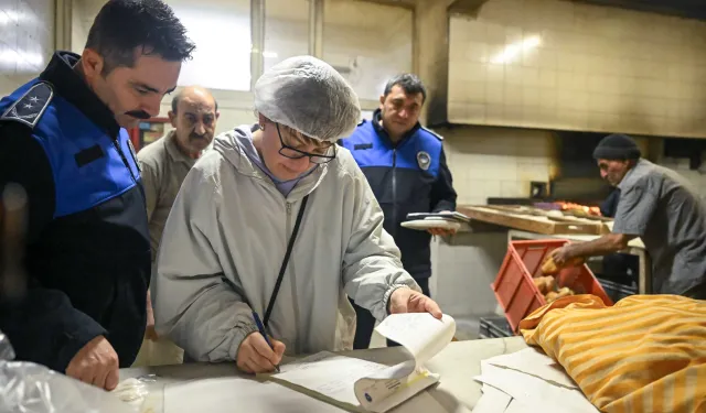 İzmir Bornova’da fırın denetimleri sürüyor