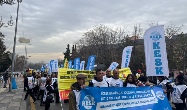 KESK: Bakan Şimşek,  milyonları nasıl yoksulluğa, sefalete ittiklerini itiraf etmiştir