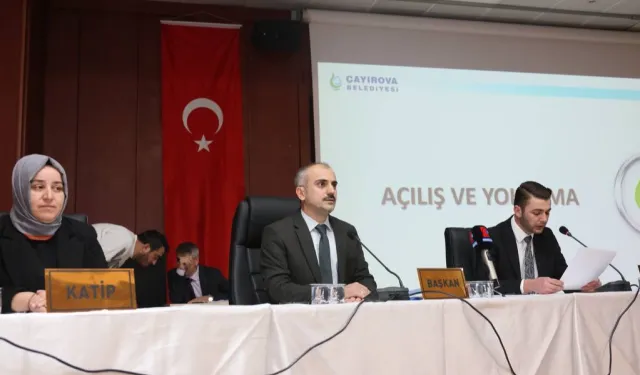 Kocaeli Çayırova’da olağanüstü meclis toplantısı yapıldı