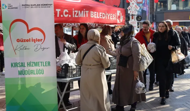 Kocaeli İzmit ürettiğini paylaşıyor