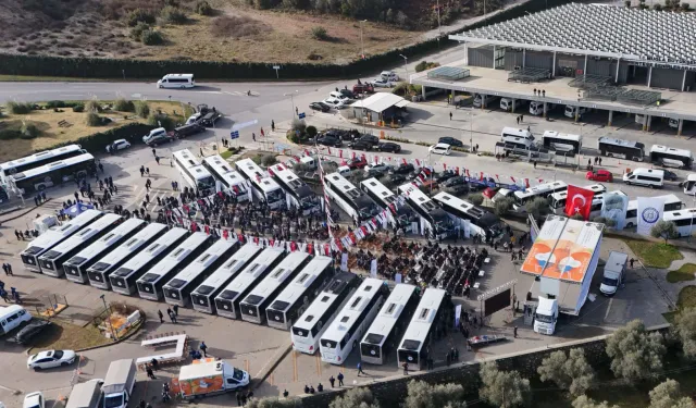 Muğla'nın araç filosunu gençleşiyor... 35 yeni otobüs daha hizmette