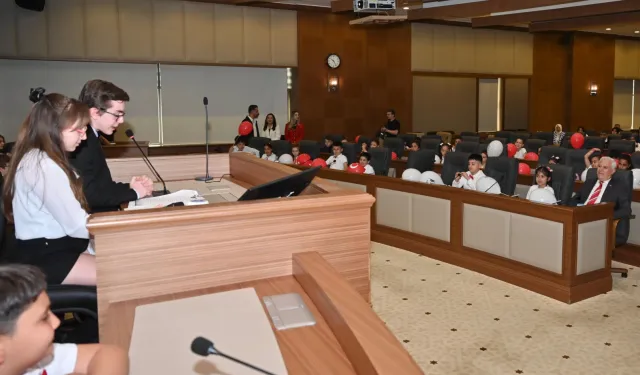 Bursa Büyükşehir Meclisi’nde söz çocukların... Bursa hayallerini paylaştılar