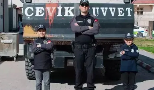 Çocuk polislerle 23 Nisan'a özel klip