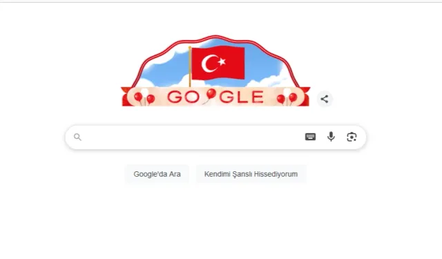 Google'dan 23 Nisan doodle'ı