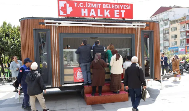 Halk Et Mobil Belediye Meydanı’nda!
