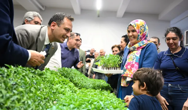 İzmir Bornova’da 400 bin fide toprakla buluşuyor