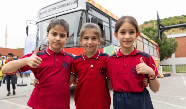 İzmir'de Dobidob ile çocuklara geri dönüşüm bilinci