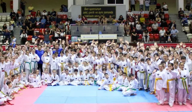 İzmirli çocuklar spor ve eğlence dolu bir gün geçirdi