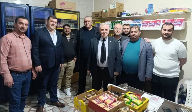 Keşan Sebze Bakkal ve Manavlar'dan Paşayiğit'e ziyaret