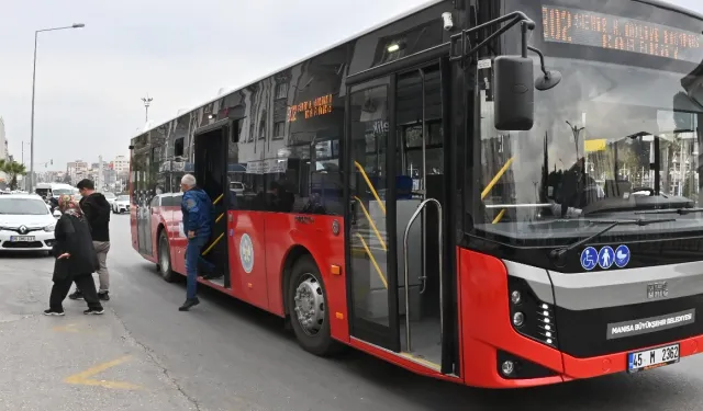 Manisa'da 23 Nisan’da ücretsiz ulaşım hizmeti
