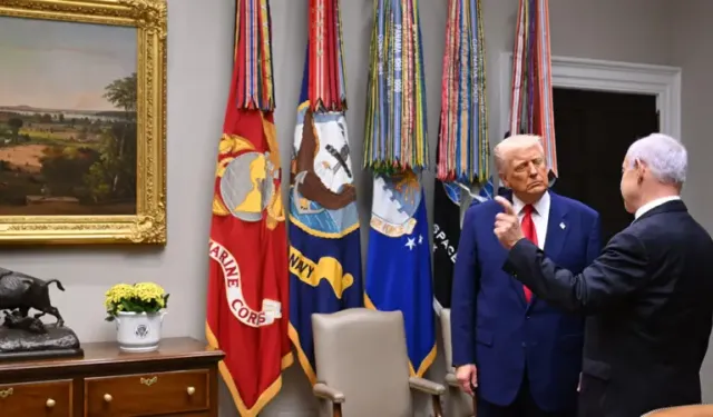 Trump, Hamaney için, "Nerede saklandığını biliyoruz. Onu ortadan kaldırmayacağız, en azından şimdilik" dedi