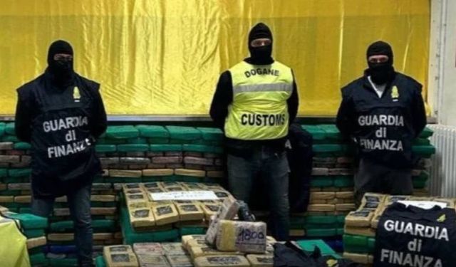 Türk armatörün gemisinde 2 ton uyuşturucu yakalandı