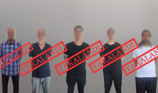 Kırmızı bültenle aranan 5 kişi daha yakalandı