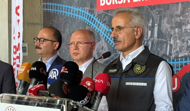 Bakan Uraloğlu açıkladı... Bursa YHT Hattı 2026’da hizmete açılıyor