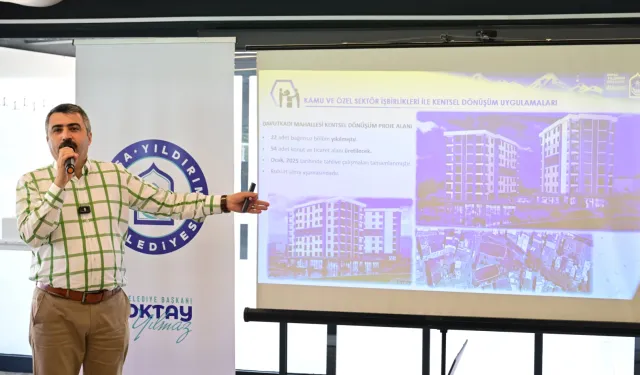 Başkan Yılmaz: Bizim derdimiz para değil, sosyal donatı kazanmak