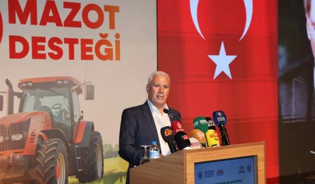 Bursa Büyükşehir’den yüzde 100 hibeli mazot desteği