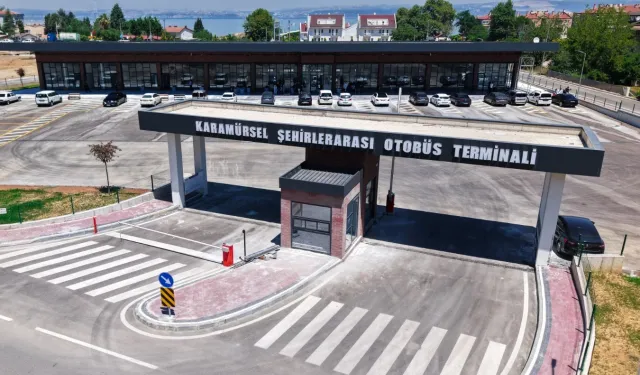 Karamürsel Otogarı bu gece açılıyor
