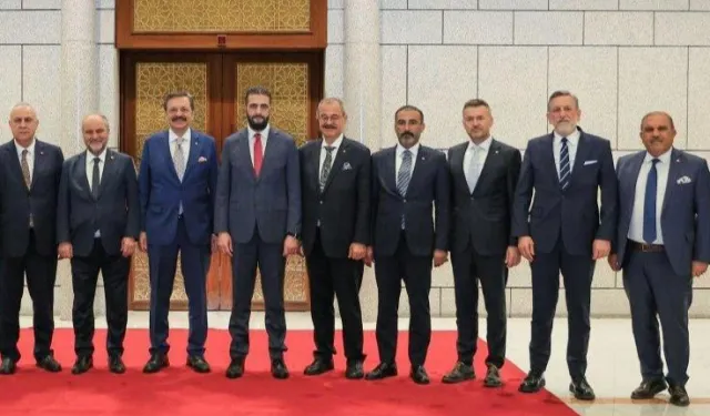 TOBB’dan Suriye temasları: Ticari ve ekonomik ilişkilerin hızla artacağına inanıyorum