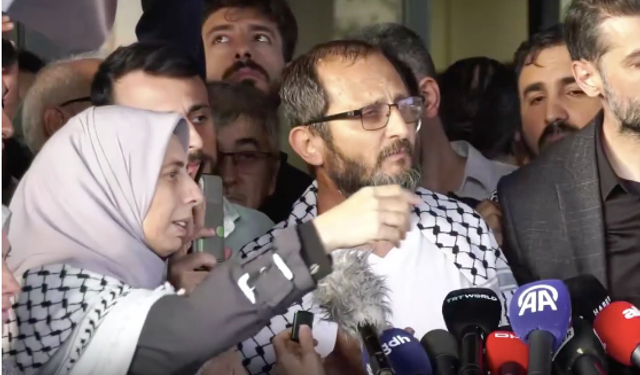 İsrail'in alıkoyduğu aktivistler İstanbul'da