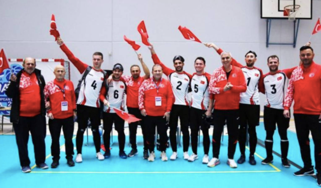 Türkiye Erkek Golbol Milli Takımı, Avrupa Şampiyonu
