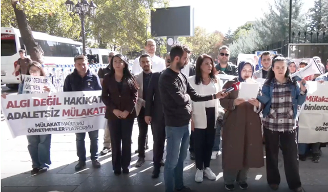 Öğretmen adayları MEB önünde: Bunun adına adalet denilmesi mümkün mü?