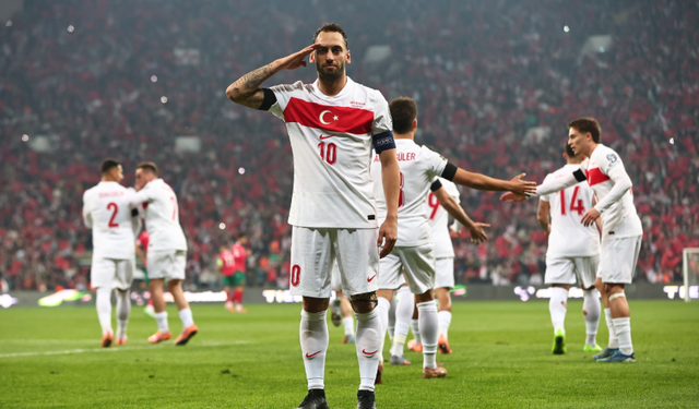 A Milli Takım, Bulgaristan'ı 2-0 ile geçerek play off'u garantiledi