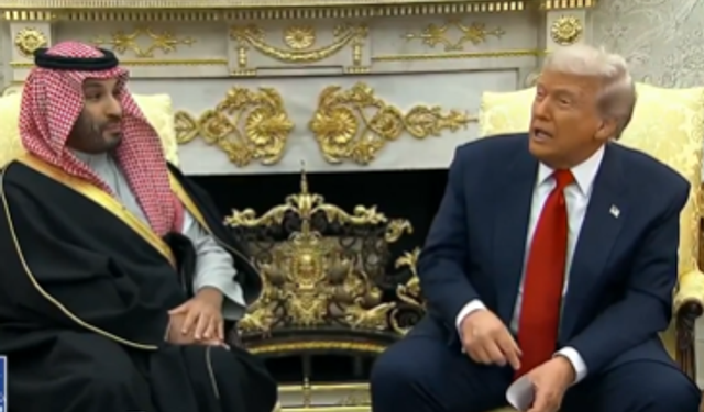 Trump, Suudi Arabistan Veliaht Prensi Selman'ı Beyaz Saray'da ağırladı: 1 Trilyon dolarlık yatırım