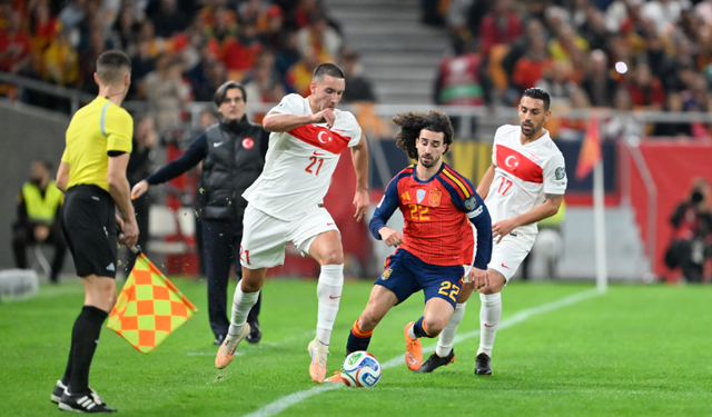 Milli Takım, grubun son maçında İspanya ile 2-2 berabere kaldı