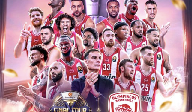 Euroleague'de şampiyon Olympiakos oldu