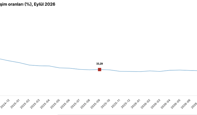 TÜİK enflasyon verilerini açıkladı; Yıllık enflasyon Kasım 2021'den bu yana ilk kez yüzde 30'un altına geldi