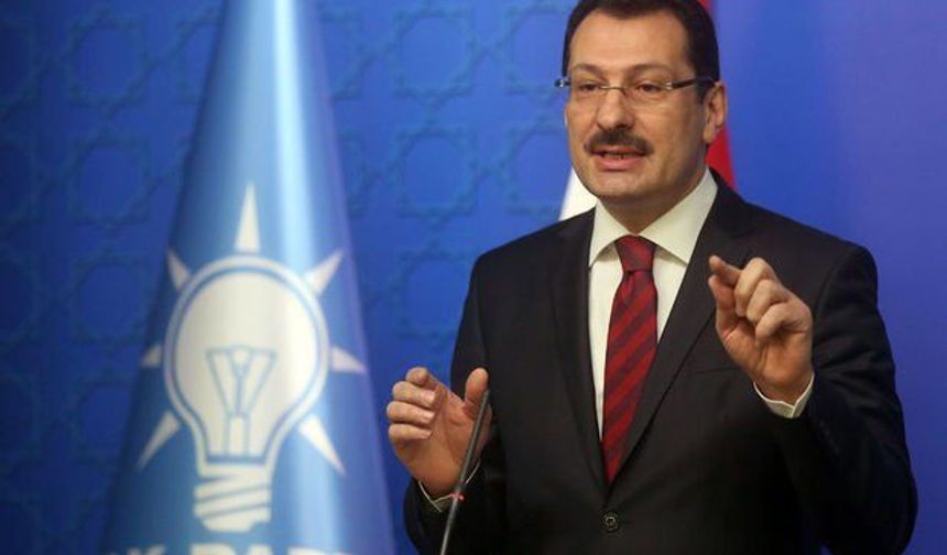 AK Parti Seçim İşleri Başkanı: Öyle başkalarının dediği gibi seneye seçim yok
