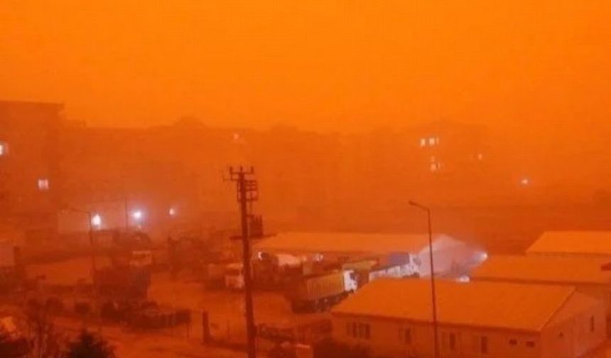 Kuzey Afrika'dan gelen toz bulutu hava kalitesini düşürdü