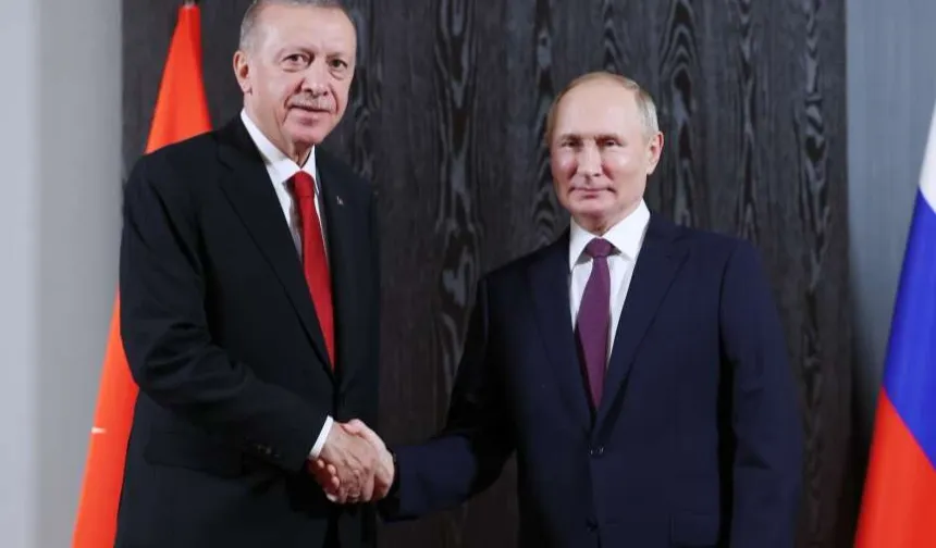 Erdoğan ve Putin'den 'Suriye' görüşmesi