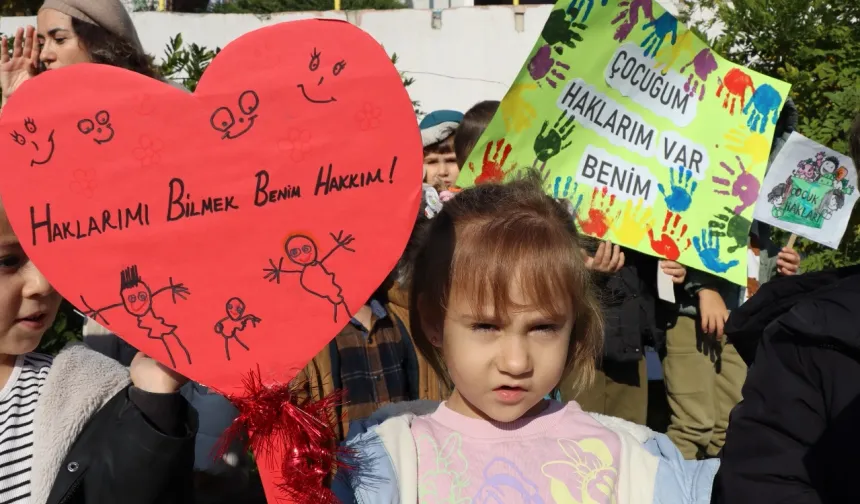 Kocaeli'nde çocuk haklarına dikkat çekildi